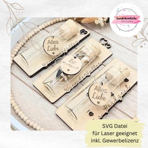 SVG Hochzeit Trauung Wunscherfüller digitale Datei Geldgeschenk Laser