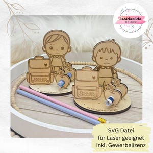 SVG inscription scolaire cadeau en espèces écolier école cadeau en espèces argent laser fichier numérique y compris licence commerciale début d'école