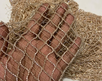 Sequin Crystal Lattice | Golden Shadow