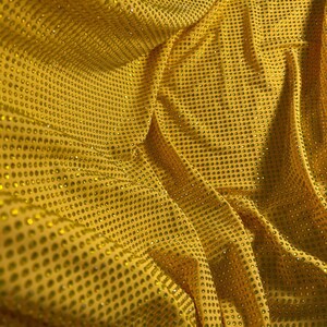 Citrine Crystal in Yellow Fabric - Atelier Rioux Fabric Store