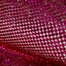 Fuchsia Crystal 6*6 Fishnet Fabric – Couture Luxury Eveningwear Fabric ...