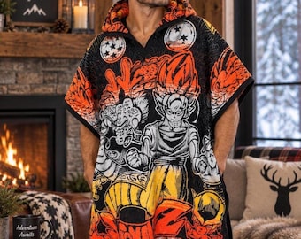 Poncho Mexicano Dragon Ball Z