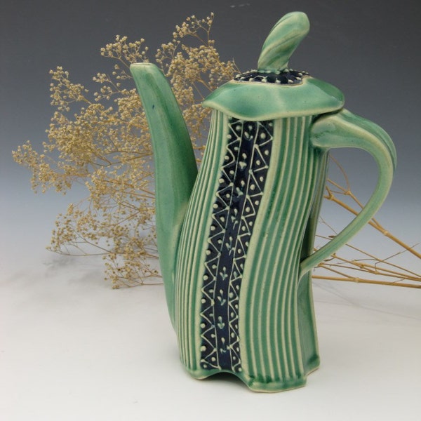 Whimsical Teapot dancing in joy