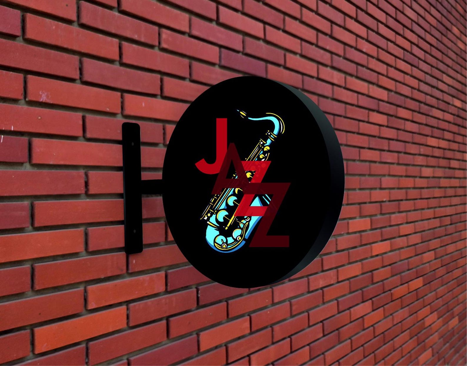 Custom Round Blade Sign | Blade Sign | Double Sided Sign | Outdoor ...