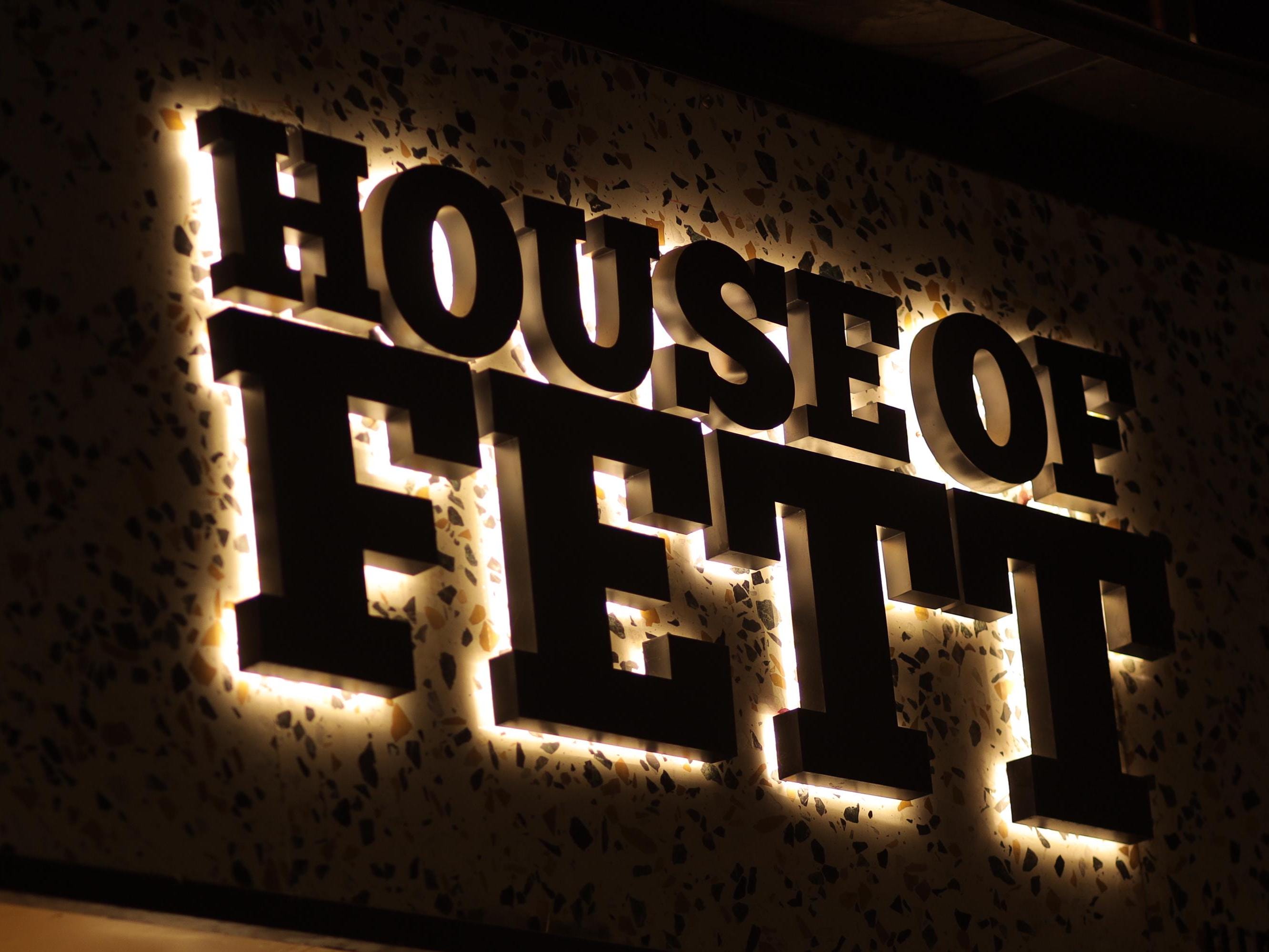 Custom Backlit Business Sign – 3D Metal LED Letters, Illuminated Wall ...