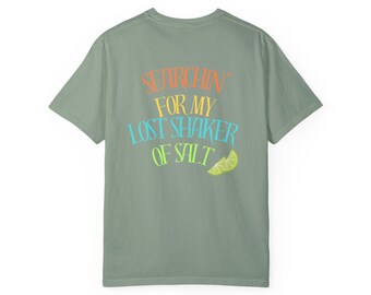 Lost Shaker of Salt Tee, Tequila Lime Shirt, Island Time T-shirt, Margaritaville Gift, Parrothead Apparel, Beach Vacation T-shirt