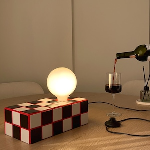 Handmade Tile Lamp