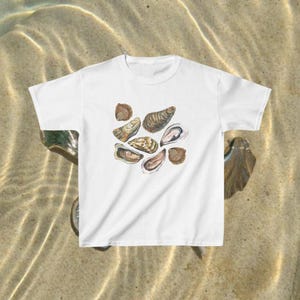 Austern Retro Grafik Baby T-Shirt, Austern Geschenke, perfekte Geschenke für Sie, Austern Liebhaber Shirt Baby T-Shirt, Fisch Liebhaber T-Shirt