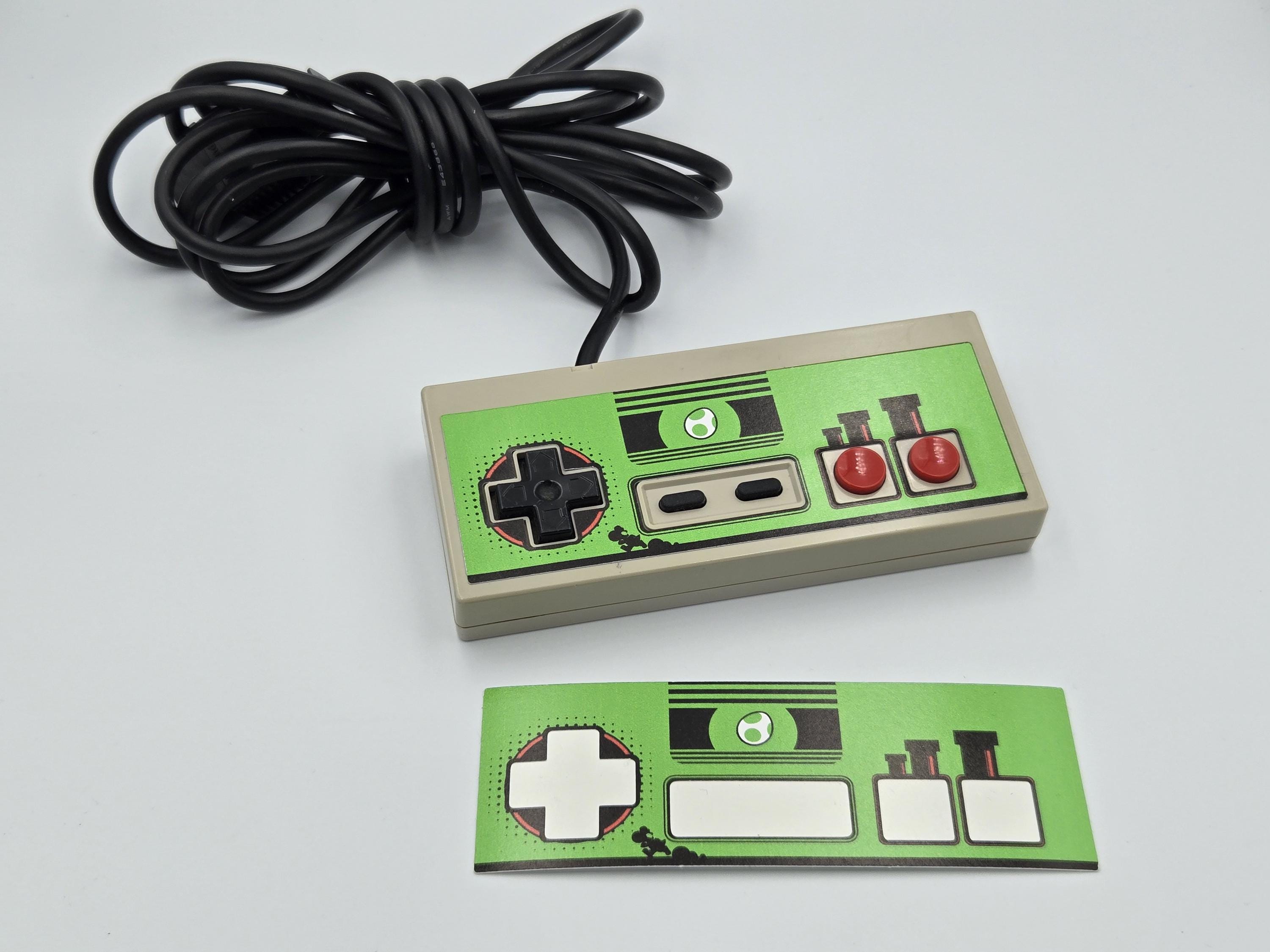 Nintendo Controller Rare Sticker NES Controller Decal: Custom Overlay Sticker for Nintendo Game ...