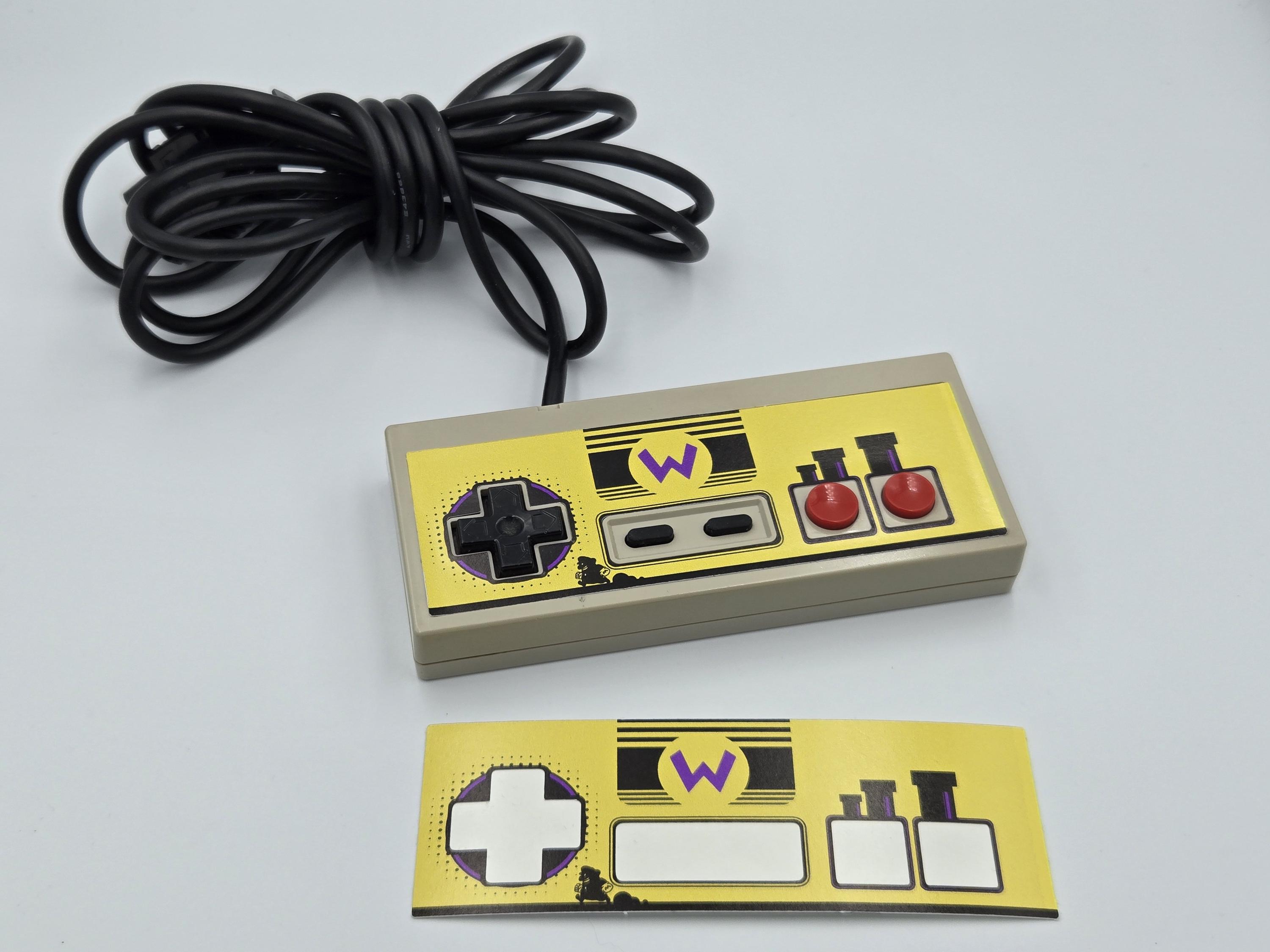 Nintendo Controller Rare Sticker NES Controller Decal: Custom Overlay Sticker for Nintendo Game ...