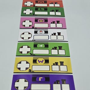 NES Controller Decal: Custom Overlay Sticker for Nintendo Game Controller