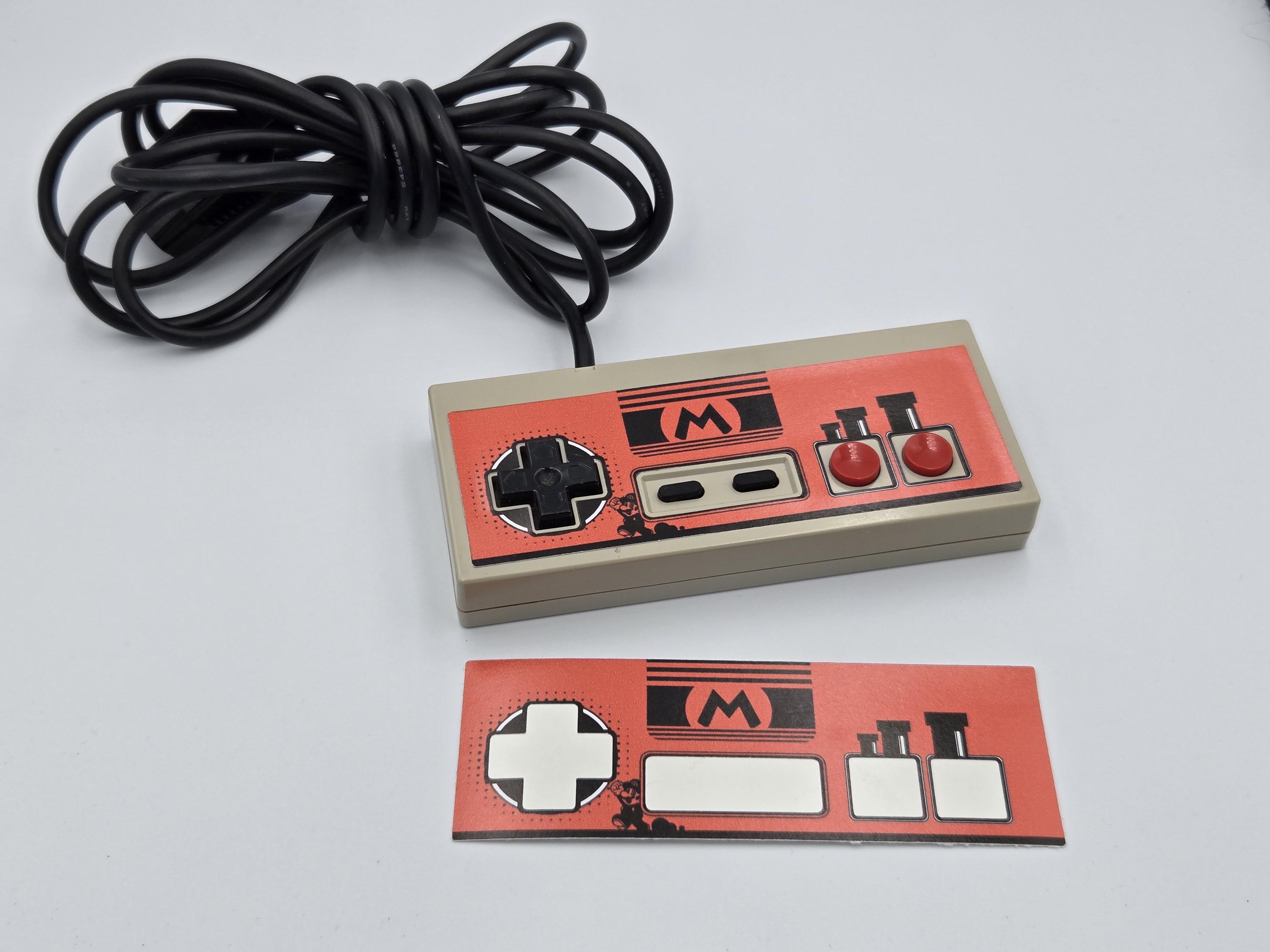 NES Controller Decal: Custom Overlay Sticker for Nintendo Game ...