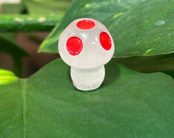 Mushroom Plant Magnet Glow in the Dark -  Fun Houseplant Accessory