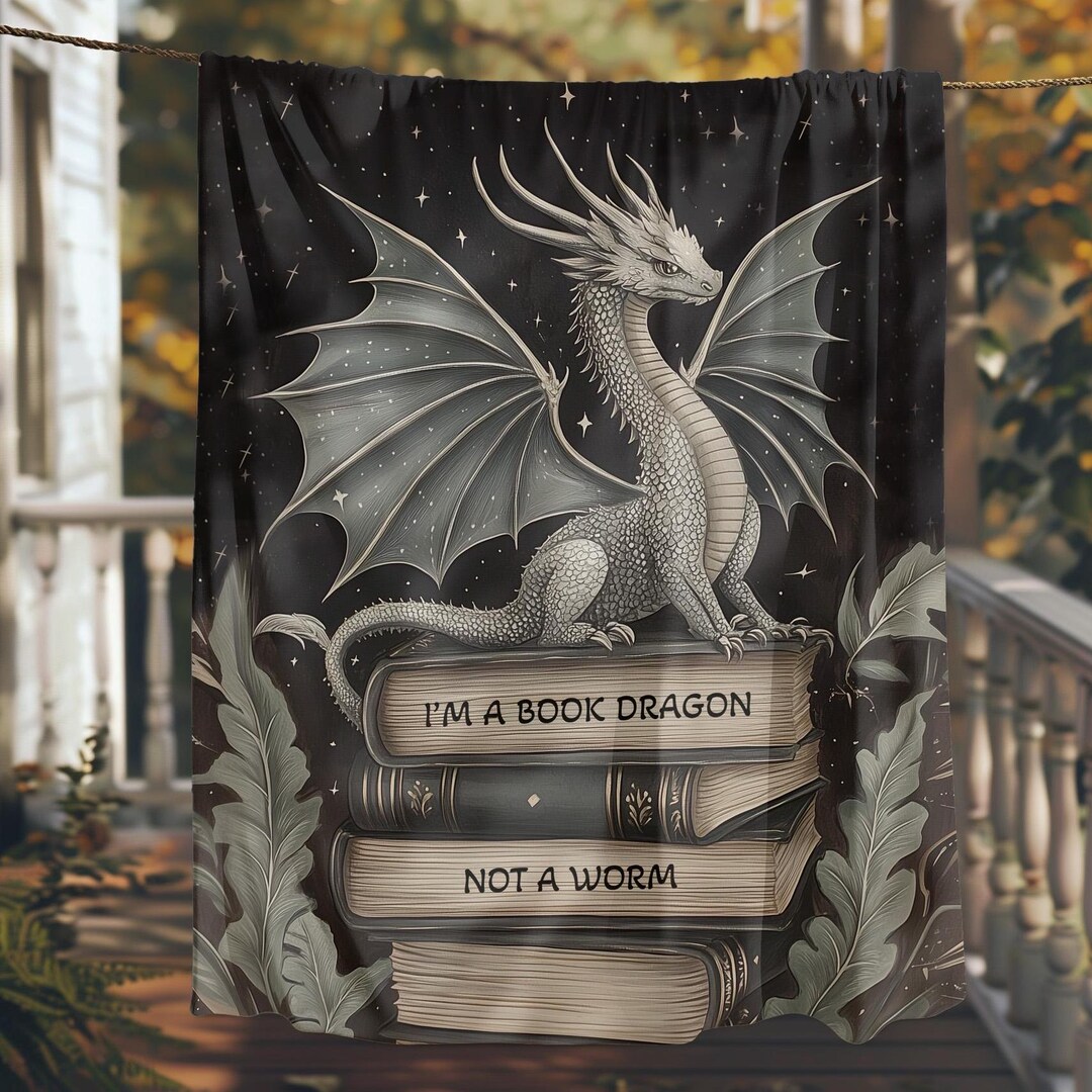 Books Dragon Quilted Round Mat GFTOQM3413 main image 1