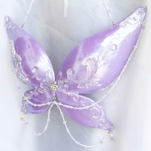 Elegance Purple Butterfly Corset