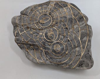 Rebels "Stone" Effect 3D Lothal Temple Keystone Mortis Relics Art Display Prop