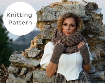 Claire's Cowl Knitting Pattern / Outlander Patterns / Outlander / Outlander Knitting Pattern / Cowl / Outlander Shawl