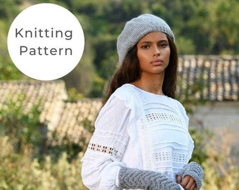 Outlander Beret Knitting Pattern / Knitting Pattern / Beret pattern / Outlander patterns / Outlander knits / Beret