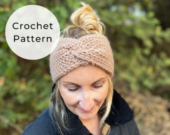 Crochet Ribbed Headband Pattern, Ribbed Headband Crochet Pattern, Crochet Pattern, Headband Crocheted, Ribbed Headband, Headband Pattern