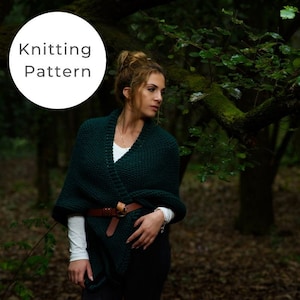 Highland Forest Shawl Knitting Pattern / Outlander Patterns / Outlander / Outlander Knitting Patterns / Shawl / Outlander Shawl