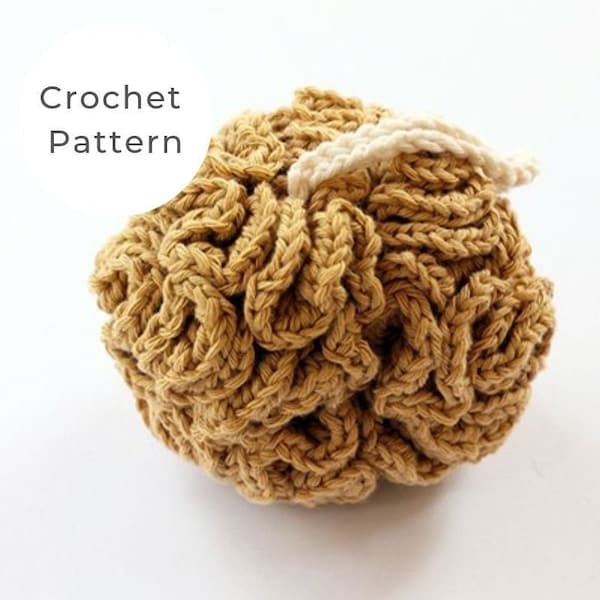 Shower pouf crochet pattern, crochet shower pouf pattern, shower puff pattern, crochet pattern