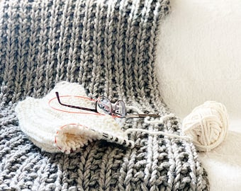Chunky knit blanket pattern, blanket pattern, knit blanket pattern, blanket, super chunky knit blanket,