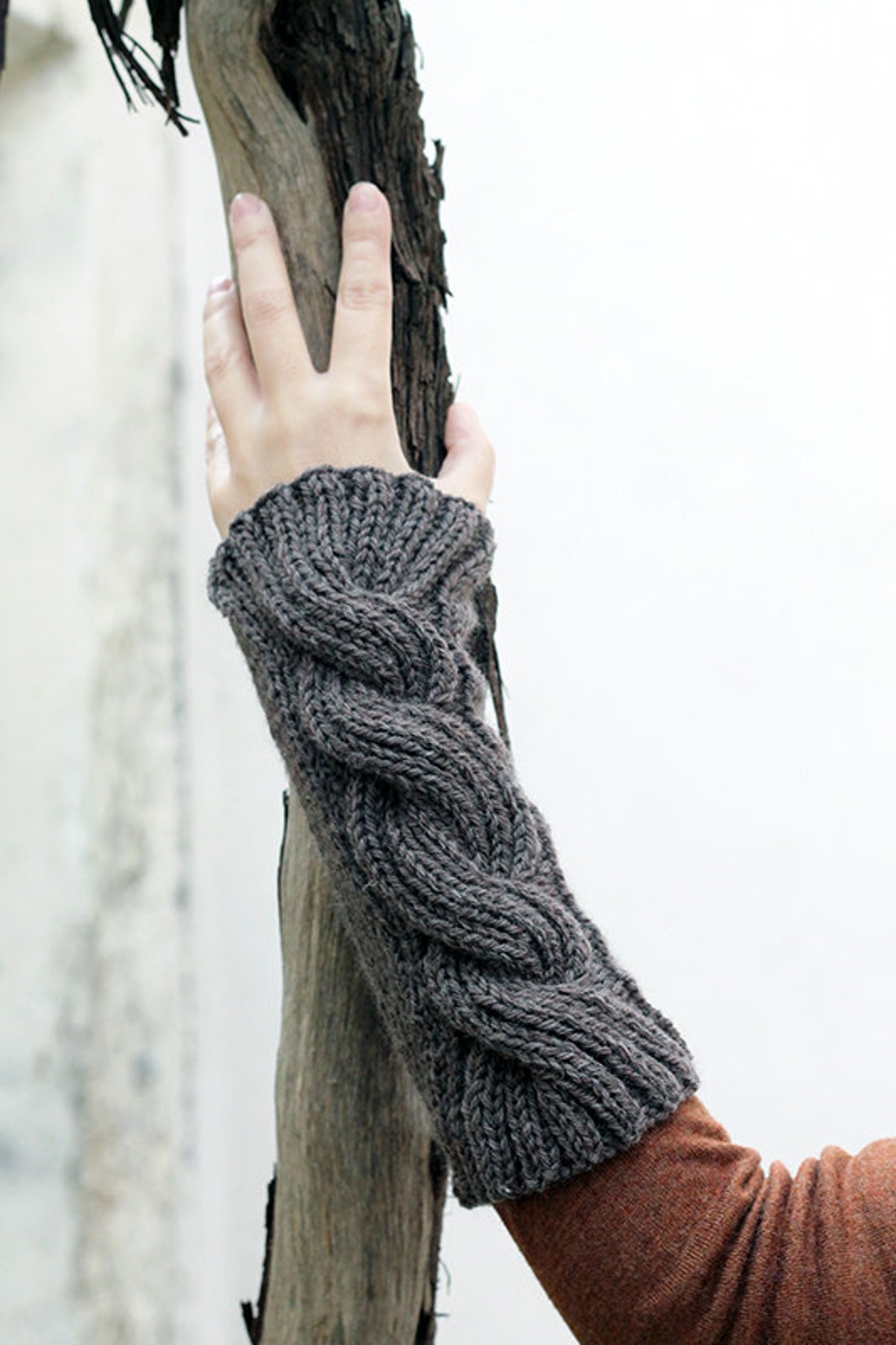 Knitting Pattern / Wrist Warmers / Wrist Warmers Pattern / Etsy