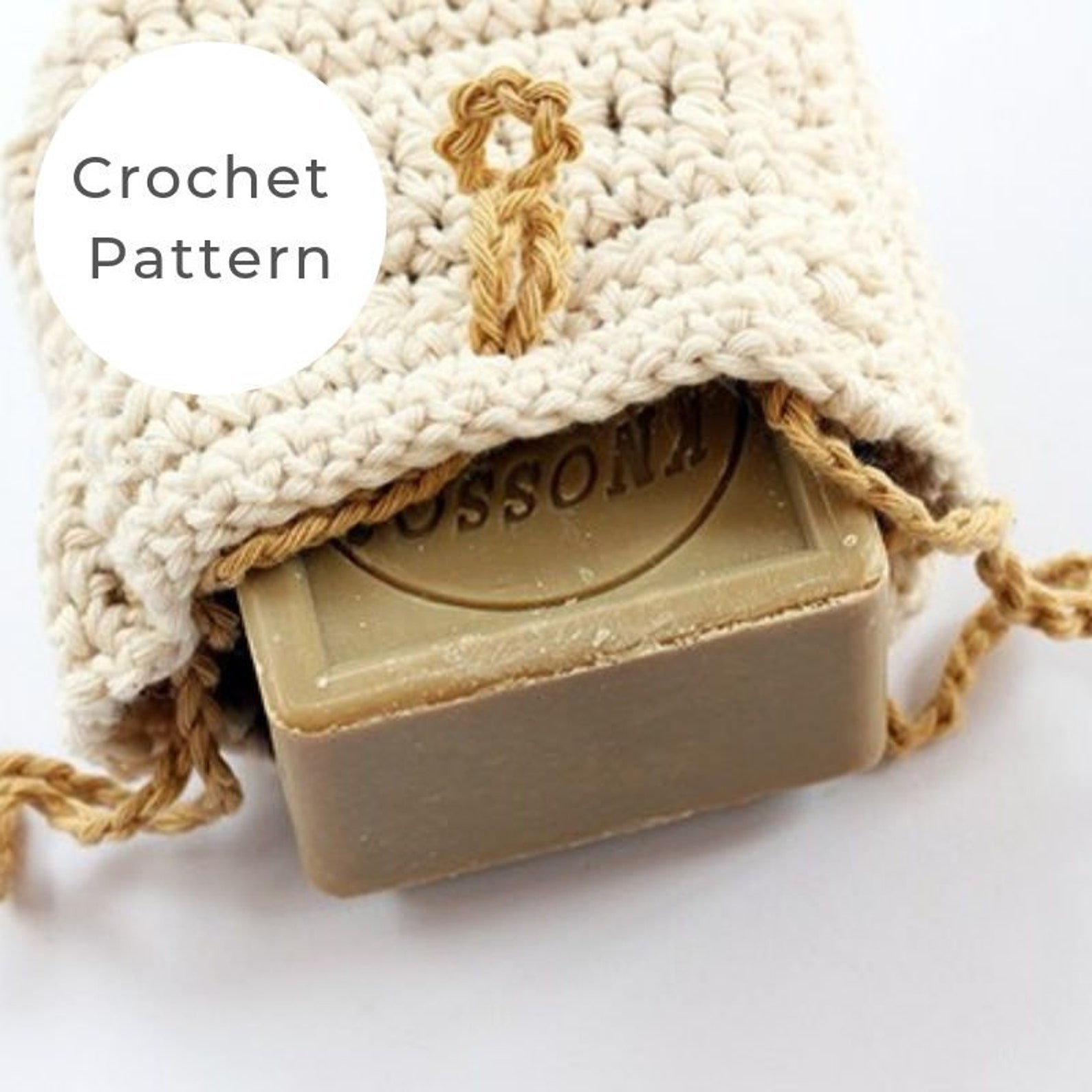 Crochet Soap Saver Pattern Crochet Soap Bag Pattern Soap Etsy