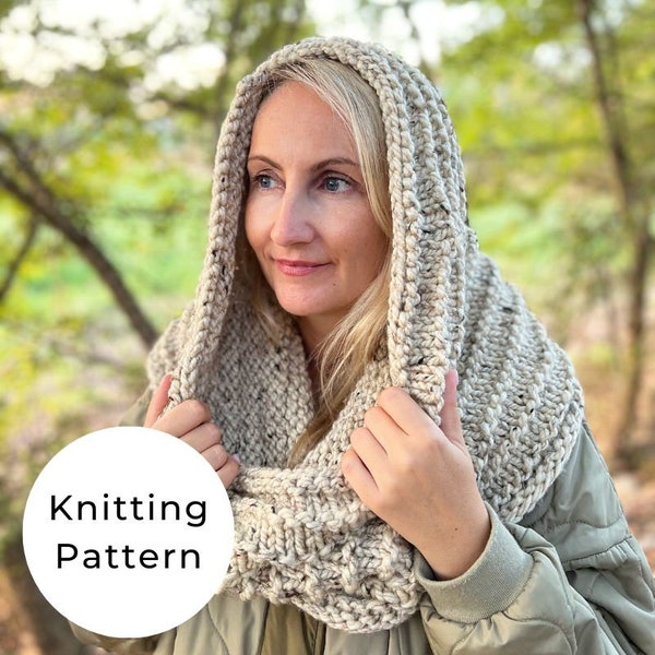 Snood Knitting Pattern, Snood Knit Pattern, Knitted Snood, Snood Pattern, Knitting Pattern/ Knitted Snood Pattern, Knit Pattern,