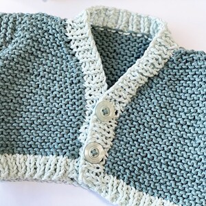 Baby cardigan knitting pattern, baby cardigan knitting patterns, baby cardigan pattern, baby knitting, baby cardigan knitted image 3