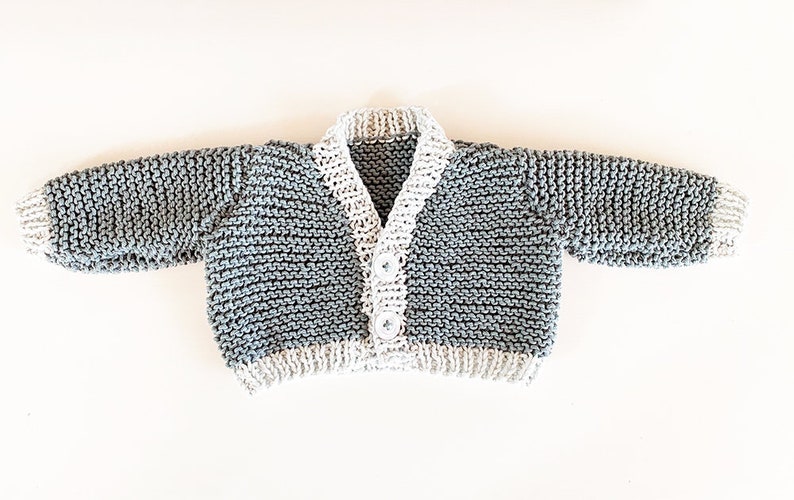 Baby cardigan knitting pattern, baby cardigan knitting patterns, baby cardigan pattern, baby knitting, baby cardigan knitted image 2
