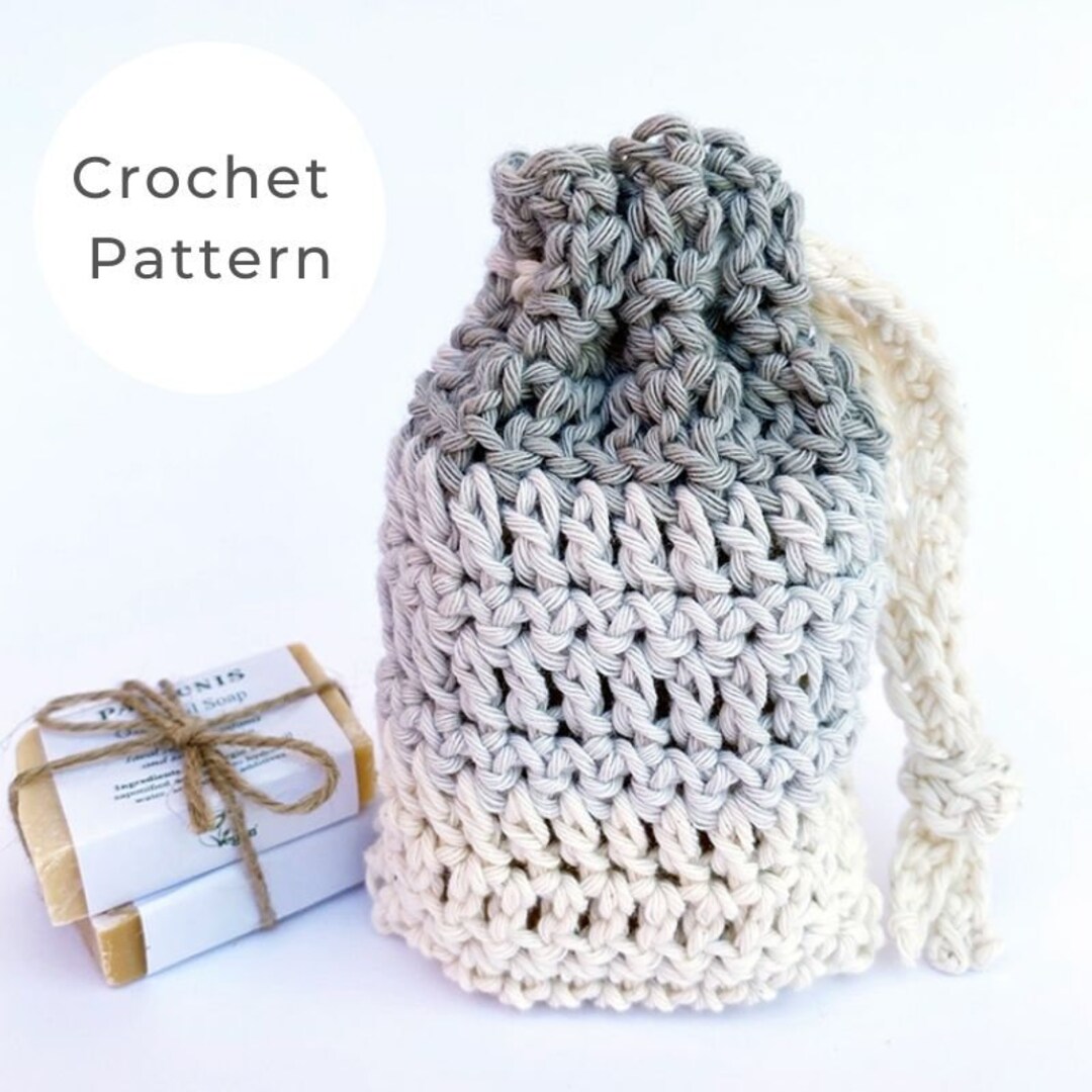 Soap Bag Crochet Pattern, Crochet Soap Saver Pattern, Soap Saver