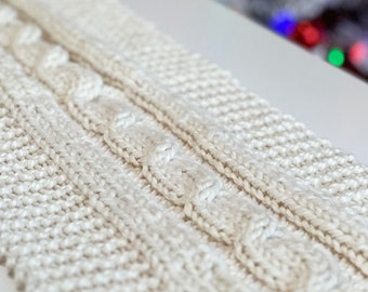 Table Runner Knitting Pattern, Table Decor Knitting Pattern, Home Decor Pattern, Knitted Table Runner Pattern, Table Runner Pattern