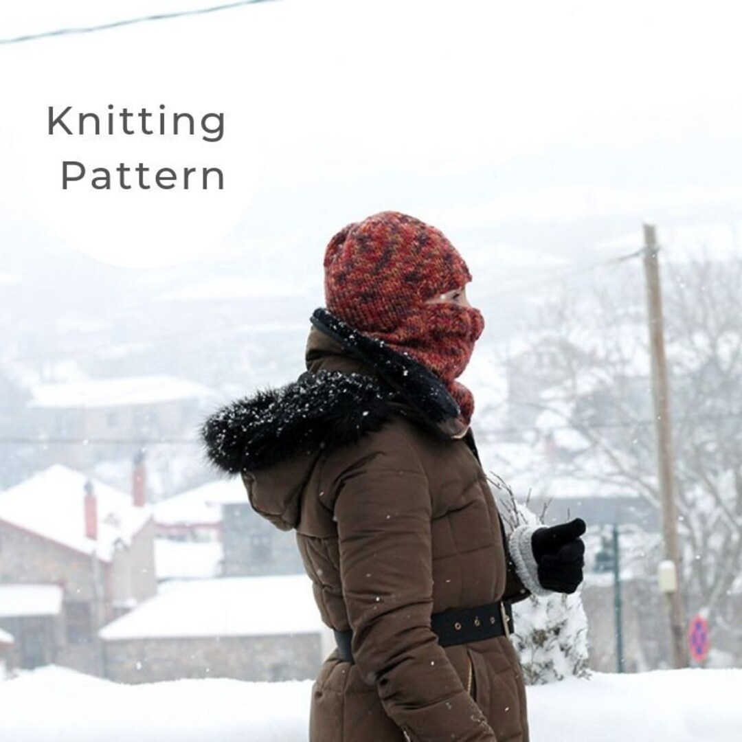 Knitting Pattern / Balaclava / Balaclava Pattern / Balaclava Mask