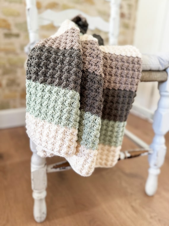Simple Crochet Baby Blanket Pattern, Baby Blanket Crochet Pattern, Blanket Pattern, Easy Baby Blanket Pattern, Crochet Blanket, Blanket