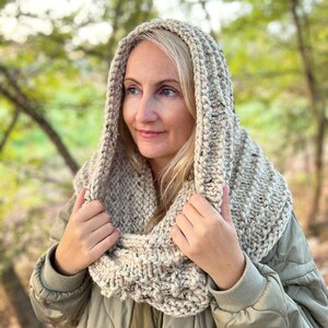 Snood Knitting Pattern, Snood Knit Pattern, Knitted Snood, Snood Pattern, Knitting Pattern/ Knitted Snood Pattern, Knit Pattern,