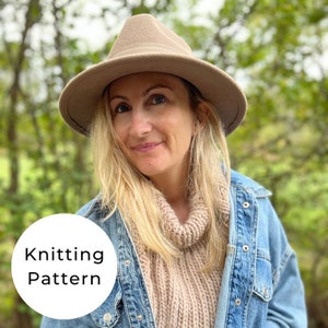 Cowl Knitting Pattern, Knit Cowl Pattern, Cowl Knitting Pattern, Ribbed Cowl Knitting Pattern, Ribbed Cowl, Knitting Pattern, Knit Cowl