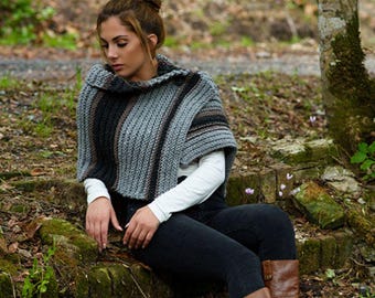 Modèle de tricot Capelet / Modèles Outlander / Outlander / Modèles de tricot Outlander / Capelet / Châle Outlander