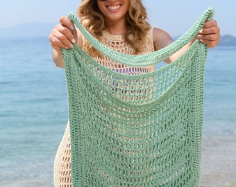 Large Bag Crochet Pattern, Crochet Pattern, Crochet Beach Bag Pattern, Beach Bag Crochet Pattern, Beach Tote, Crochet Bag Pattern,