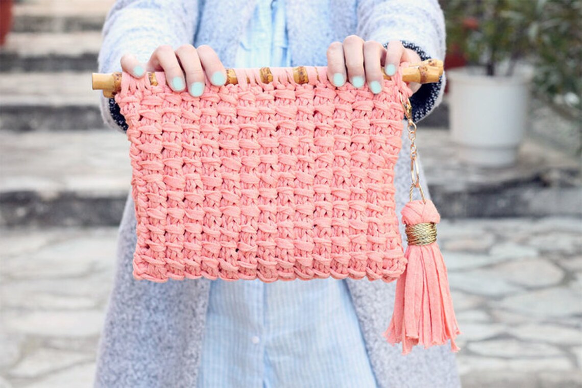 Clutch Bag Knitting Pattern / Clutch Bag / Clutch Bag Pattern | Etsy