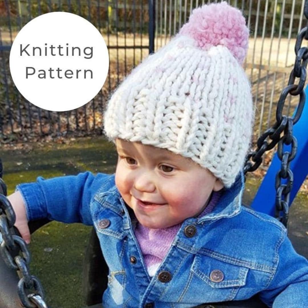 Fair Isle Baby Hat Knitting Pattern Baby Hat Knit Baby Hat - Etsy