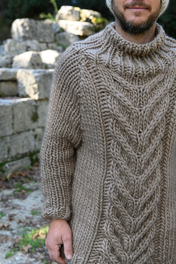 Chunky Celtic Cable Knit Sweater Pattern – Handy Little Me Shop