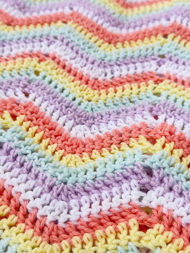39 Beautiful Crochet Baby Blanket Patterns You Must See, From Easy Textures to Heirloom... 39 Crochet Chevron Pattern Baby Blanket