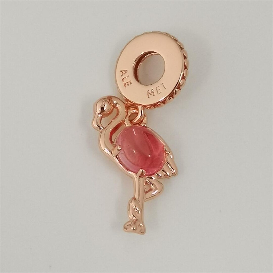 Pandora Rose Gold Flamingo Charm Rose Gold Flamingos 925 Silver 18