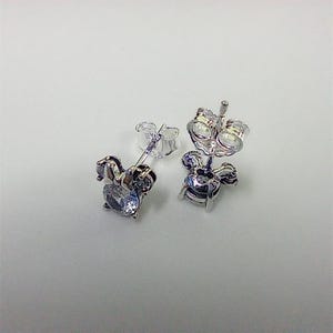 pandora  mickey mouse  minnie mouse sparkling stud earrings sterling silver