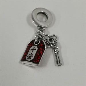 PANDORA 平安 ラッキー 招き猫 アミュレット ダブル ダングルチャーム Lucky Amulet Double Dangle Charm