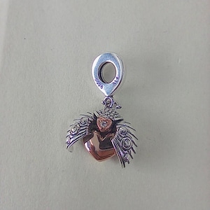 pandora ladybird heart dangle charm club