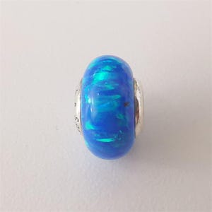 Pandora Opalescent Ocean Deep Blue Charm - Etsy