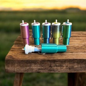 Mini Tumbler Keychain – Chapstick Holder & Small Item Storage | PLA Filament | Multiple Colors | Stanley-Inspired Design