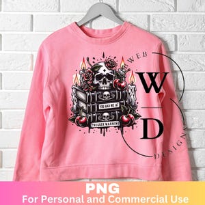 Me conquistaste con Trigger Warning Cherry png, Bad Book Club Digital Design, Romantasy Bookish sublimation download png, Morally Grey digital png